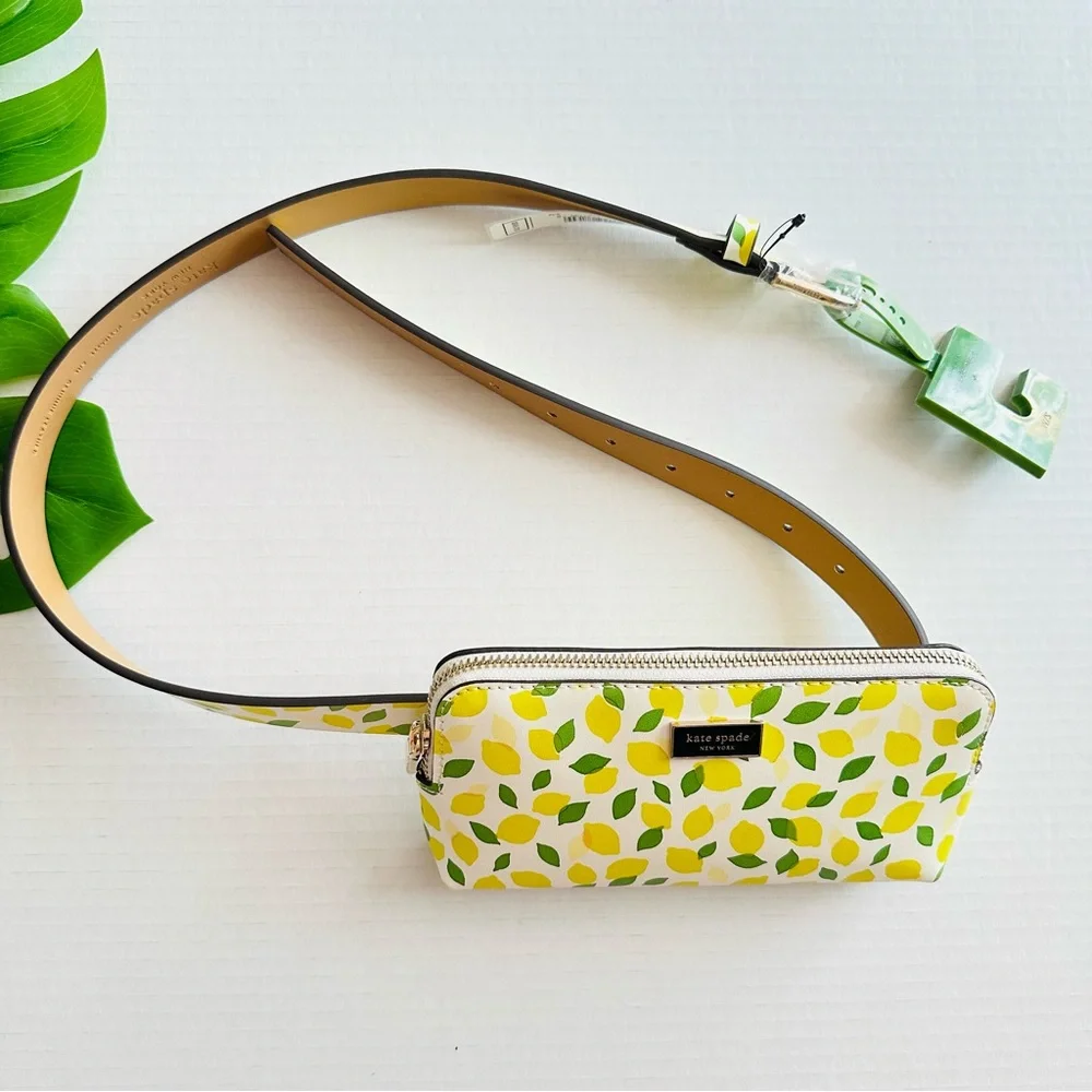 Kate Spade Lemon Drop Crossbody Belt Bag NEW